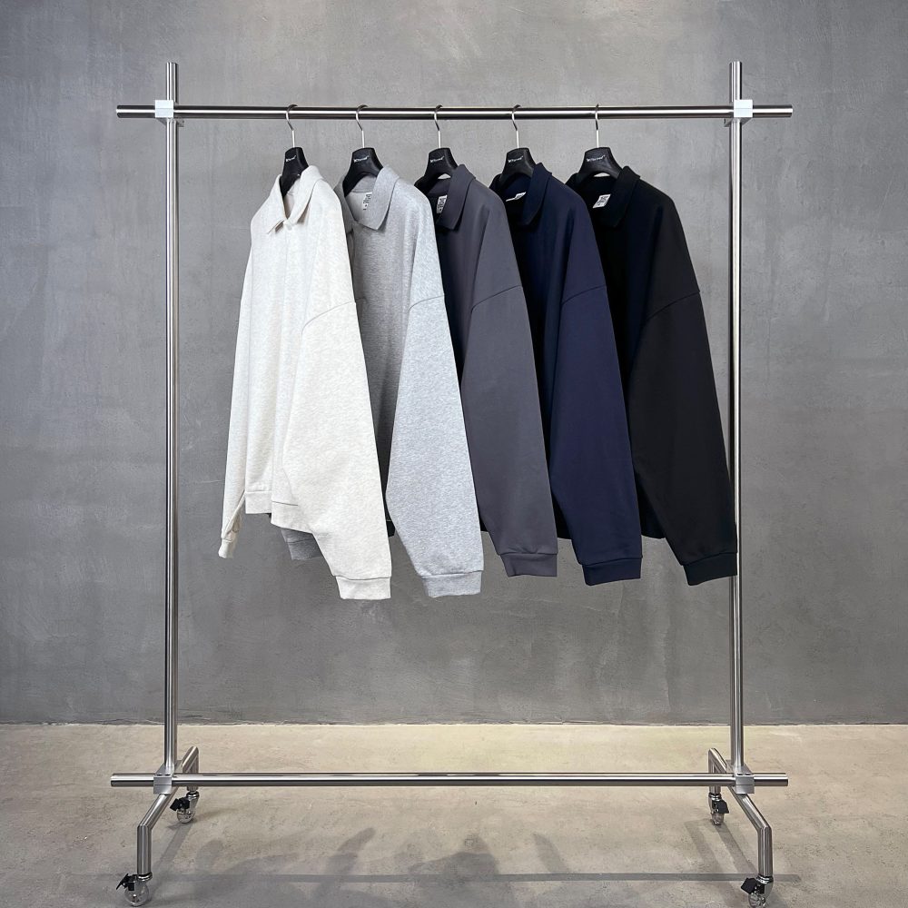 Custom High-Neck Pullover Shirts | Embroider Your Logo on Mock Necks (Copy)