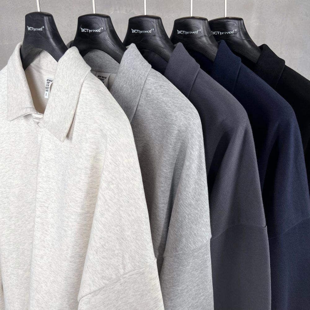 Custom High-Neck Pullover Shirts | Embroider Your Logo on Mock Necks (Copy)