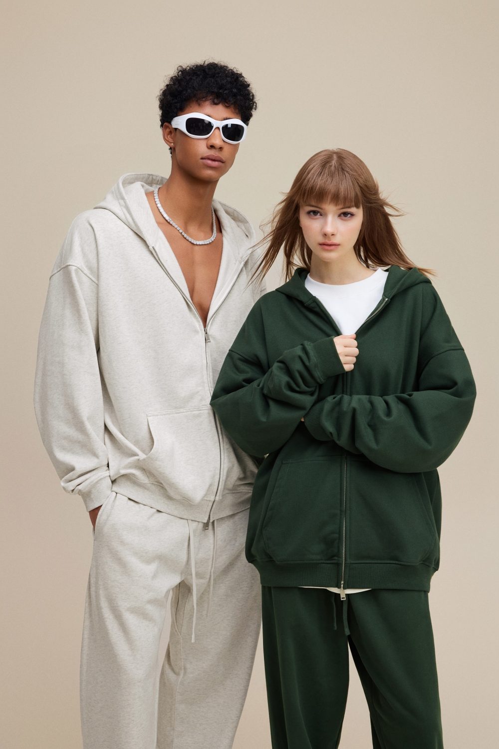 Customized zip-up hoodie (Copy)